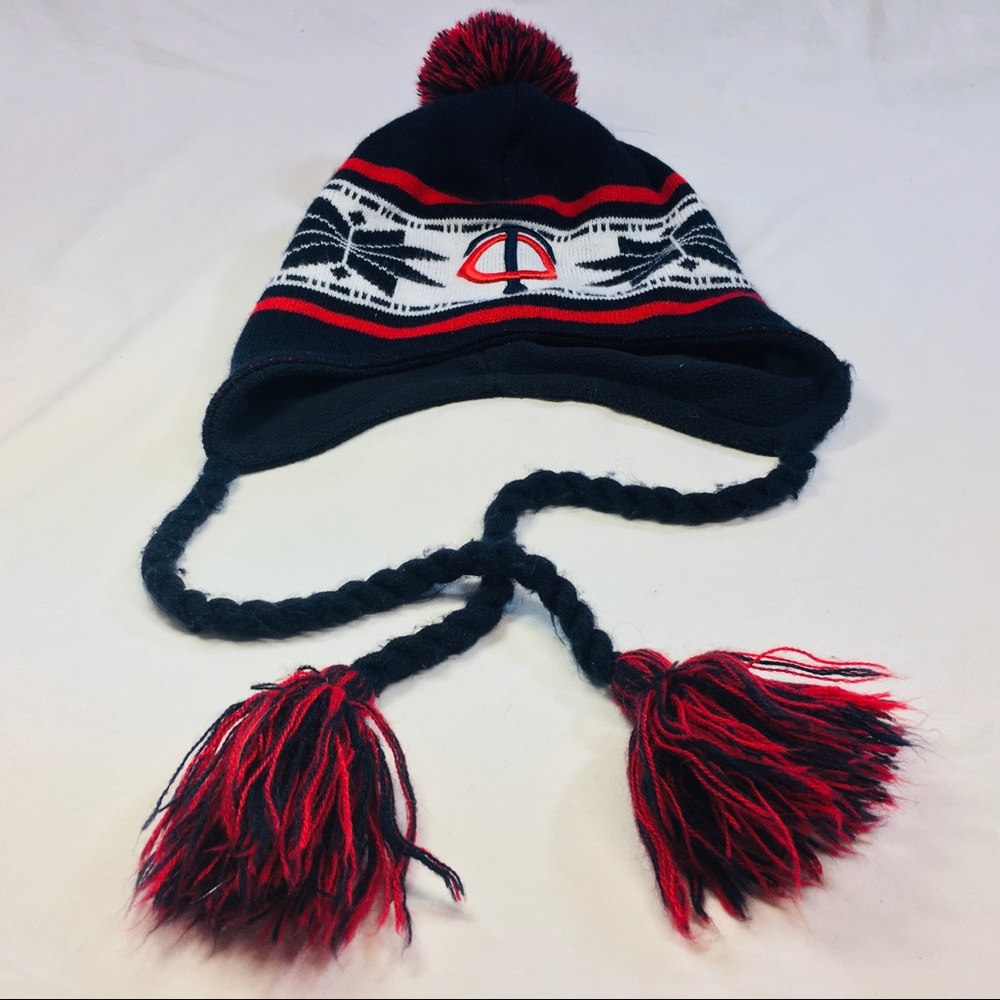 Minnesota Twins New Era Winter Dangle Hat